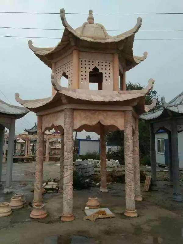 石材(cai)六角亭